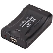 Resim Yaozixa Usb 2.0 Scart Video Yakalama Kartı, Oyun/video Canlı Yayın Kaydı Kutusu, Mpeg4/avı Dönüştürücü, Arcsoft Showbiz 3.5 Yazılımı, Siyah 
