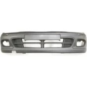 Resim Tyg 2001 - 2002 Nissan Micra K11 Ön Tampon Koyu Gri (Sis - Band Delikli) (Tüv) (Tyg) (Oem NO:620101F525) 