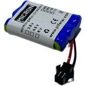 Resim Micron 3.6v 800 Mah Aaa Uzaktan Kumandalı Şarjlı Araba Pili (bataryası) 