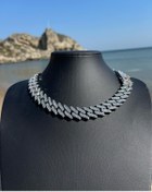 Resim Medusa Jewelry Dragon Taşlı Chaın Kolye 
