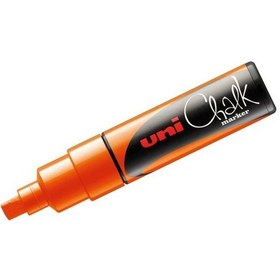 Resim Uni Chalk Marker Wet Wipe Kesik Uçlu Tebeşir Kalemi Fosforlu Turu 