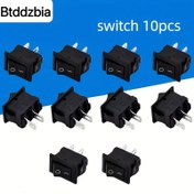 Resim 10 KCD11 Siyah Anahtarlar - SPST AC 250V 3A/125V 6A 2-Pin Joystick Stili, Güvence ve Güvenli Güç Anahtarları İçin, Endüstriyel Sınıf, Kendin Yap Projeleri İçin İdeal, Metal Malzeme, Pil Gerektirmez, Güvenli Kontrol | SPST Konfigürasyonu | Dayanıklı Metal İnşaatı 