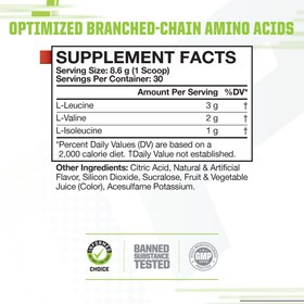 Resim MusclePharm MP Essentials Bcaa 30 Servis 