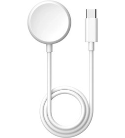 Resim Forzacase Ios Uyumlu Watch 8 41mm Ve 45mm İle Uyumlu Type-c Manyetik Şarj Kablosu 1 Metre - Fc017 Beyaz 