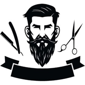 Resim Erkek Kuaför (Oto-Motor-Laptop-Duvar-Dekor) 30 x 27 cm 