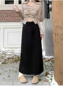 Resim CNG MODA Scuba Kumaş Kalem Etek 