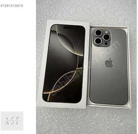 Resim Apple iPhone 16 Pro Max İkinci El TR | 512 GB | Natürel Titanyum 