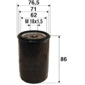 Resim VALEO 586010 Yag Filtresi Opel Corsa-B 1.2I / 1.4I Astra Vectra (WC718538) 