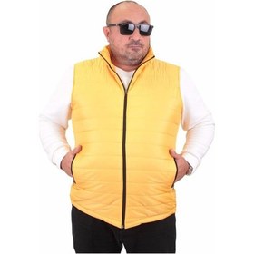 Resim Starbattal Büyük Beden Jessica Su Itici Yelek 22810 Sarı - 2Xl Sarı 