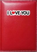 Resim Promosyon Denizi I Love You 8 Görselli Kırmızı Ruhsat Kabı 
