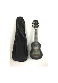 Resim Cremonıa Au-H01A-21Bk Ukulele 21" Mat Siyah Cremonıa. Au-H01A-21 