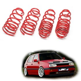 Resim Volkswagen Golf 3 spor yay helezon 40mm\u002F40mm 1991-1997 Coil-ex 