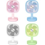 Resim Sessiz Masaüstü 3 Kademeli Masaüstü Vantilatör (Ultra Güçlü) 