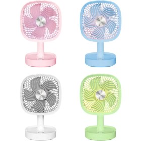 Resim Sessiz Masaüstü 3 Kademeli Masaüstü Vantilatör (Ultra Güçlü) 