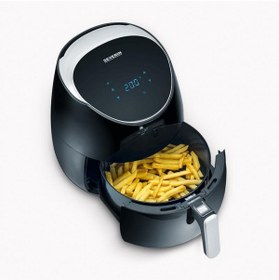 Resim Severin FR 2445 Airfryer 2000 W Siyah XXL Airfryer 