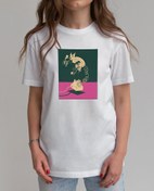 Resim Yardım İçin 344-8247’yi Arayın Kadın Tişört 