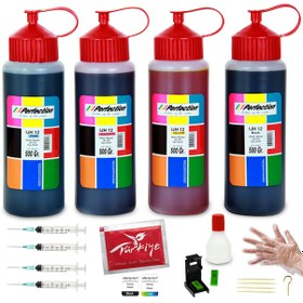 Resim Perfection HP Deskjet Ink Advantage Uyumlu Kartuş Dolum Takımı 4 x 500 G 