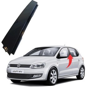 Resim Polo Sol Ön Kapı Yan Direk Kaplaması 2009-2018 6R4853289A 