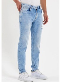 Resim Ltb Eddard Mullen Wash Erkek Jean Pantolon Mavi 