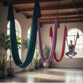 Resim SWISS Fly Yoga Hamak Ful Dolu Set 