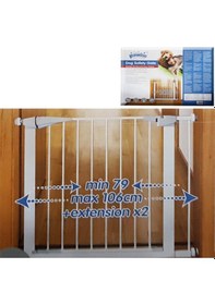 Resim Zengemtx Pawise Güvenlik Kapısı 72x76 Cm 