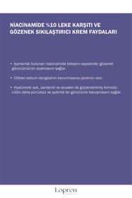 Resim Lopren Niacinamide %10 Leke Karşıtı Ve Gözenek Sıkılaştırıcı Krem 200 ml 