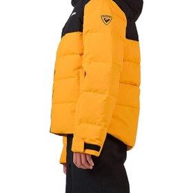 Resim Rossignol Boy Siz Quilted Erkek Çocuk Sarı Kayak Ceketi 