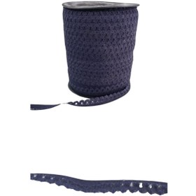 Resim Çamaşır Askısı Şerit en 1 cm Lacivert 5 Metre 