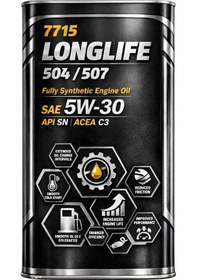 Resim Longlife 5W-30 504/507 Tam Sentetik Motor Yağı 
