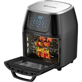 Resim Yasomi Y88 XXL 8 L 1500 W Airfryer Oven Bej Fritöz 