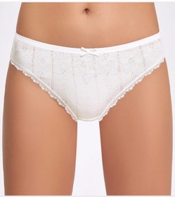 Resim Jakarlı Transferli Ribana Bikini Külot 001 