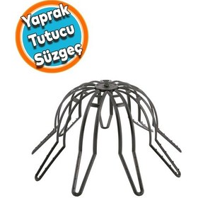 Resim Yaprak Tutucu Kanal Süzgeç Ahtapot Yaprak Tutucu Bahçe Süzgeç Çatı Oluk Kanal Pislik Süzgeci 