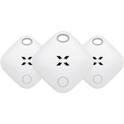 Resim Xenon Smart Air Tag IOS Uyumlu Akıllı Bluetooth Takip Cihazı Anahtar Çanta Kayıp Eşya Bulucu (3 adet) X6601 
