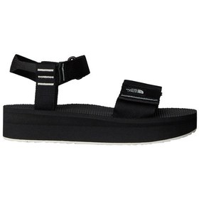 Resim The North Face Skeena Platform Kadın Siyah Sandalet Siyah 