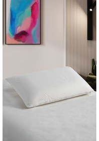 Resim Pierre Cardin Visco Yastık Klasik 50x30 Beyaz 