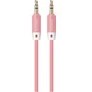 Resim Hytech HY-X70 1m Pembe 3.5mm Stereo Ses Kablosu 