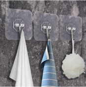 Resim 5DM Ultra Güçlü Yapışkanlı 5li Şeffaf Askı 