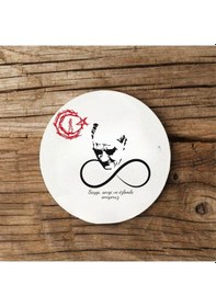 Resim Atatürk Tasarımlı Mdf İkili Bardak Altlığı Ahşap 