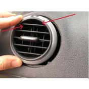 Resim Audi A3 2004-2012 Havalandırma Izgara Çubuk Seti 5'li 