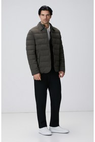 Resim Network Haki Puffer Coat Ceket 