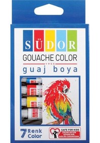 Resim Südor Guaj Boya Tüp 9 Ml 7 Renk Sd571 