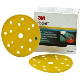 Resim 3M 50453 255P+ Hookit P400 15 Delikli Disk Zımpara 150 MM 