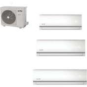 Resim Airfel 1 Dış + 3 İç Ünite 9+12+24 5LMX125N A++ 42000 BTU Multi Inverter Klima 