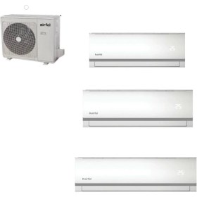 Resim Airfel 1 Dış + 3 İç Ünite 9+12+24 5LMX125N A++ 42000 BTU Multi Inverter Klima 