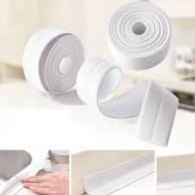 Resim OPTANA 3,2 m Su Geçirmez Nem Küf Geçirmez Bant Beyaz Banyo Mutfak Lavabo Kenar Bandı 