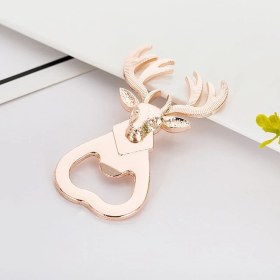 Resim Corney Design Geyik Yılbaşı Şişe Açacağı 