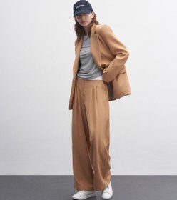 Resim EBU Prive Kadın Yarı Oversize Blazer Ceket Camel 