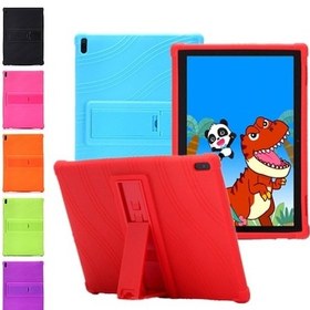 Resim Lenovo Uyumlu Tab E10 Tb-X104F Tab 4 10.1 Inch Tablet Standlı Silikon K 