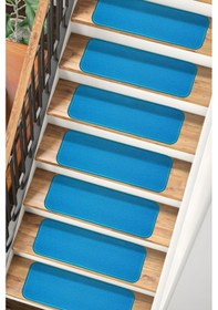 Resim Kare Bukle Halıdan Ekonomik Basamak Ve Merdiven Paspası - Turkuaz / Adet Olarak Satılır Null 