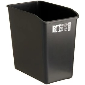 Resim Lemestar Ofis Ve Ev İçin 7.7l Kapasiteli Dikdörtgen Plastik Çöp Sepeti - Yer Kaplamaz, Düzenli Çalışma Alanı Sağlar 